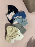 Chaussettes légères unies