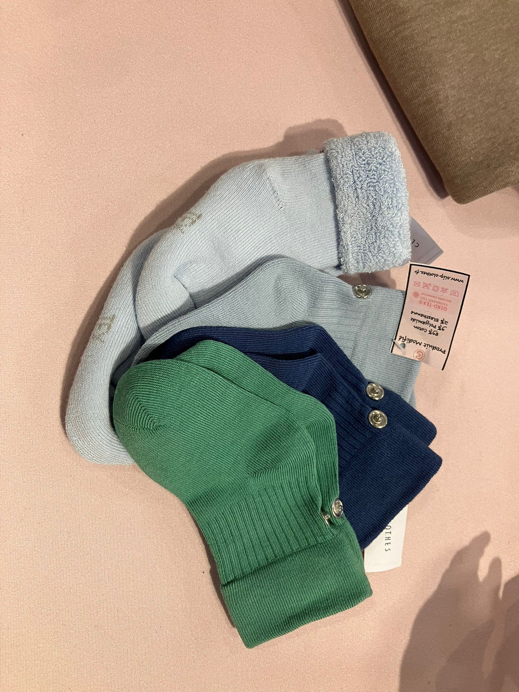 Chaussettes chaudes unies