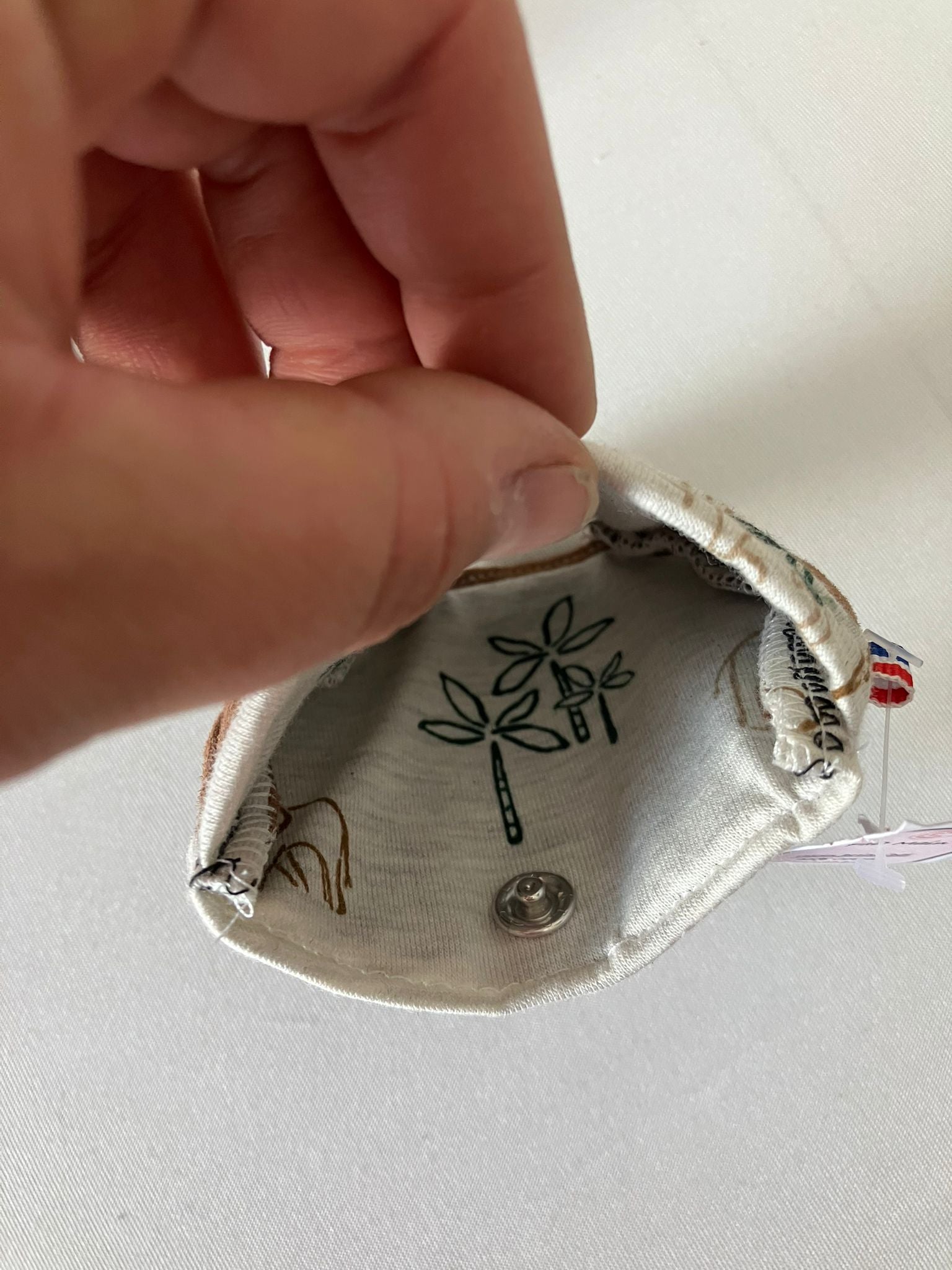 Cloche protège tétine éléphants