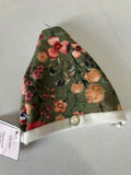Cloche protège tétine fleuri